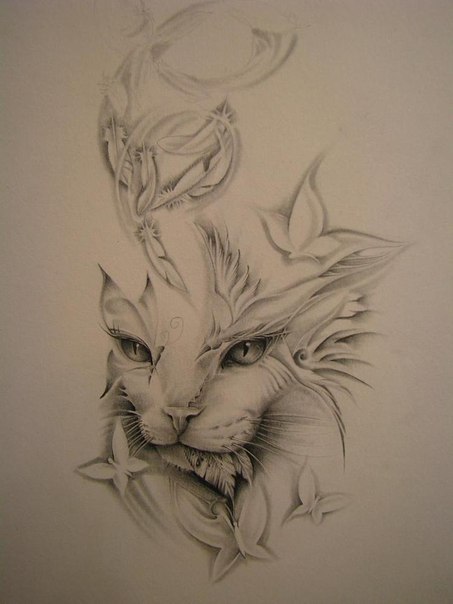 Фото, значение в магии татуировки " Кот. Кошка. Котенок. " - Страница 3 X_5eb71cd8